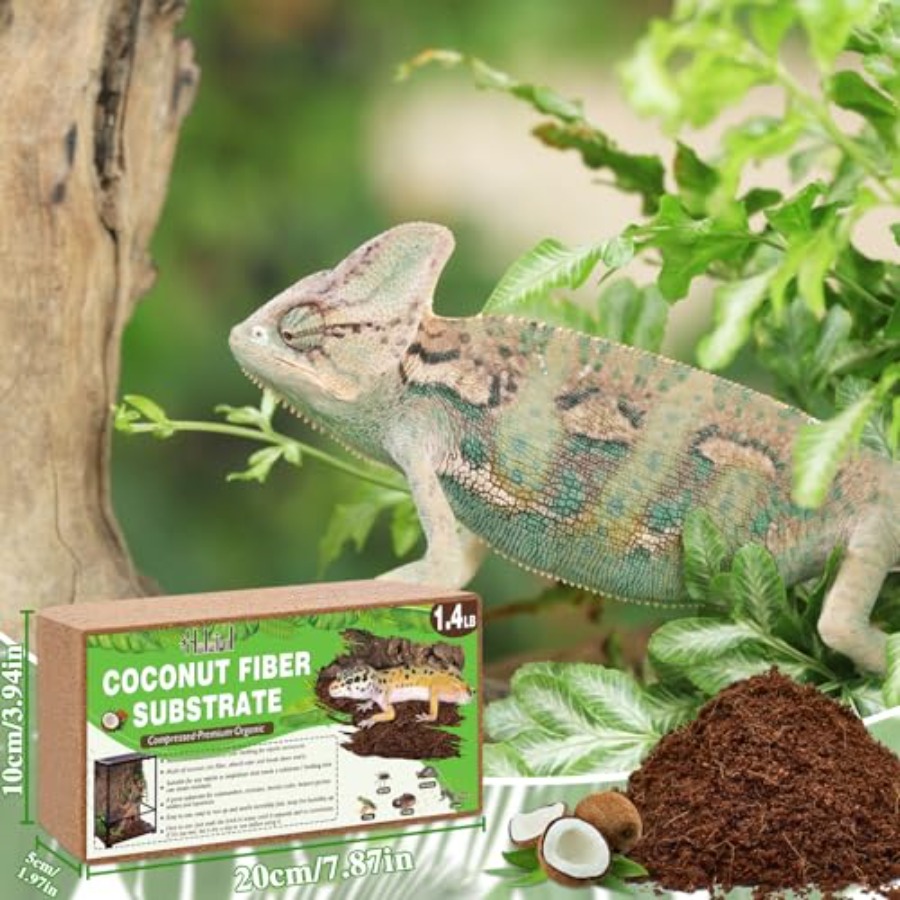 압축 코코넛 섬유 사육지(파충류용 유기농 코코넛 사육지 - Substrate Coconut Fiber 리뷰 및 가격