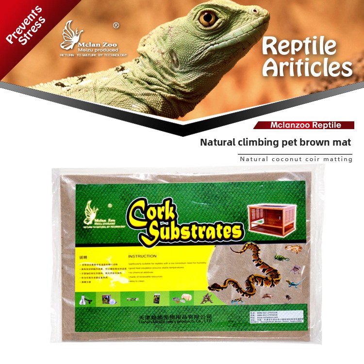 MCLANZOO 파충류 코코넛 섬유 매트-거북이 및 도 - Substrate Coconut Fiber 리뷰 및 가격