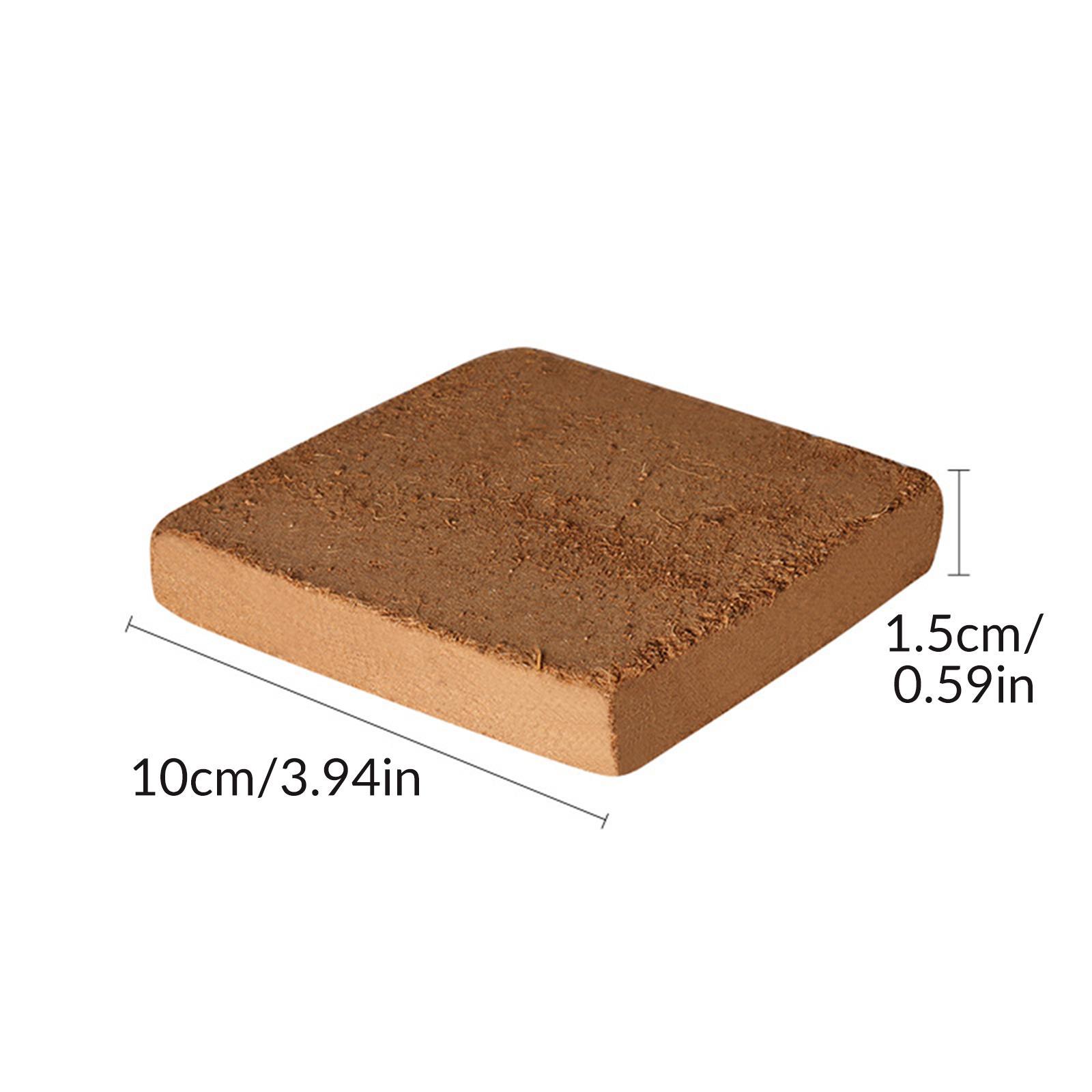 코코넛 섬유질 압축 화분토, 실내외 식물용 수분 흡수  - Substrate Coconut Fiber 리뷰 및 가격